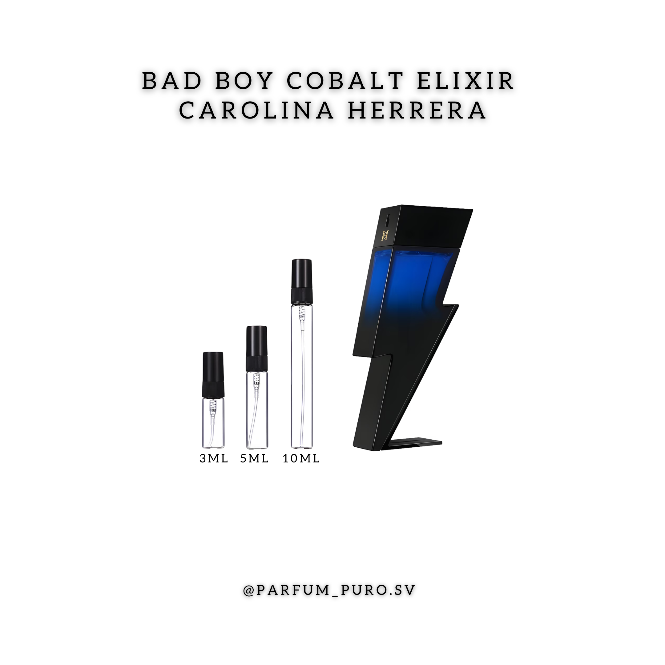 Bad Boy Cobalt Elixir - Carolina Herrera